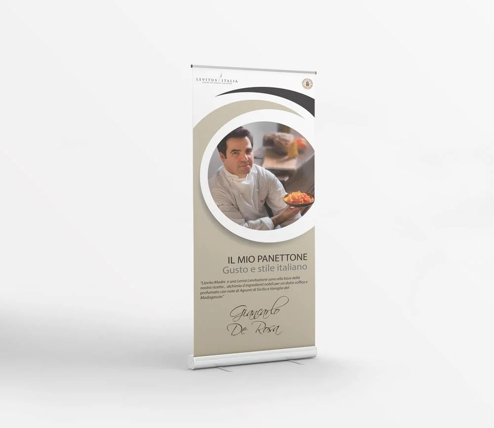 Progetto Giancarlo, composizione di materiali grafici e identità visiva