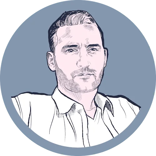 Ritratto illustrato di Simone Serafino